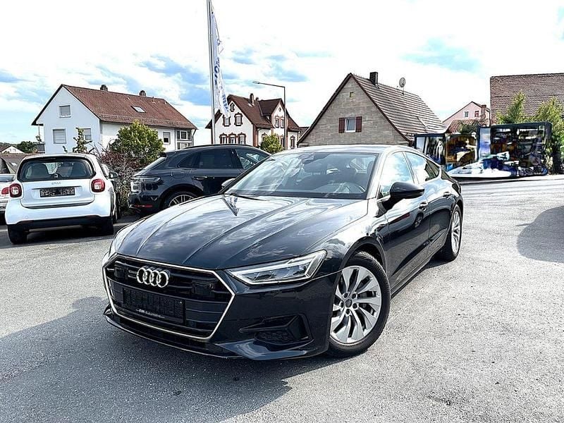 Grau Gebraucht 2019 Audi A7 Sportback Sport Kleinwagen | 43.300 € (Guter Preis) - Bild 1/4