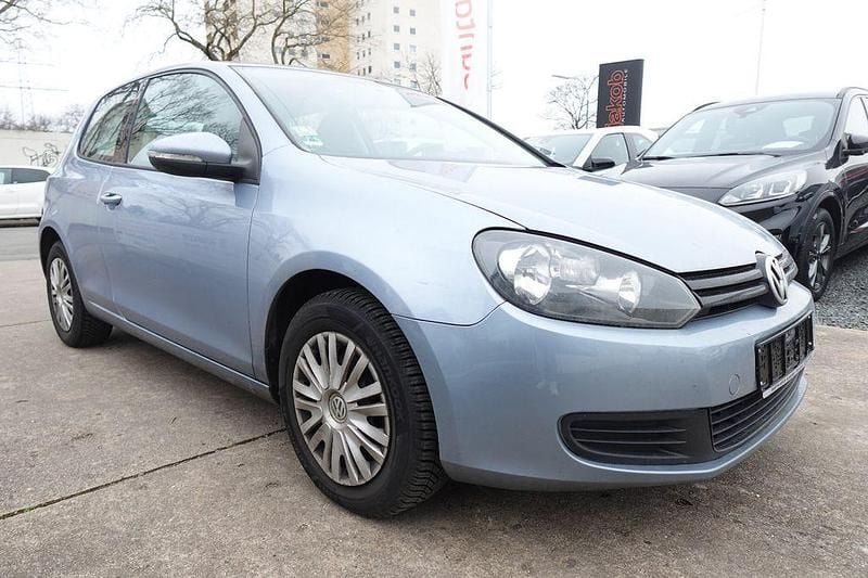 Shark blue metallic Gebraucht 2009 VW Golf VI Trendline Limousine | 2.990 € (Superpreis) - Bild 1/4
