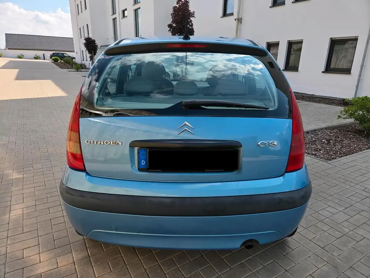 Gebraucht Citroën C3 60 PS (44 kW) 2004 Blau Kleinwagen