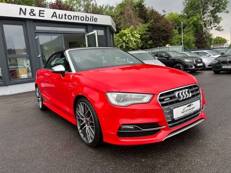 Rot Gebraucht 2015 Audi A3 Cabriolet S-Line Cabrio | 14.990 € (Fairer Preis) - Bild 1/4