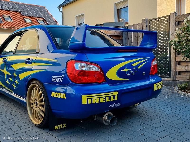 Gebraucht Subaru Impreza 224 PS (164 kW) 2004 Blau Limousine