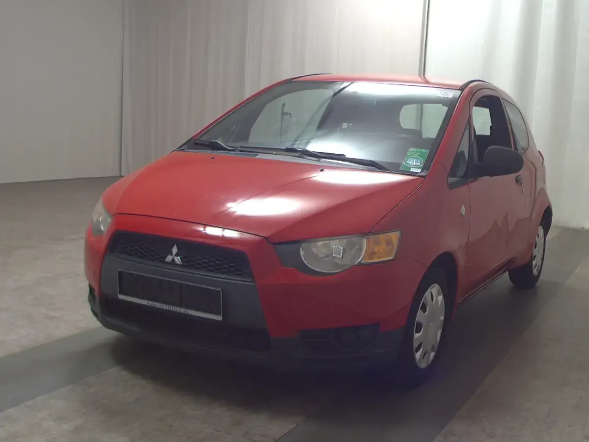 Gebraucht Mitsubishi Colt 75 PS (55 kW) 2009 Amazon rot Kleinwagen