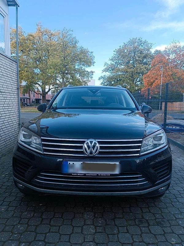 Schwarz Gebraucht 2015 VW Touareg SUV | 14.800 € (Superpreis) - Bild 1/4