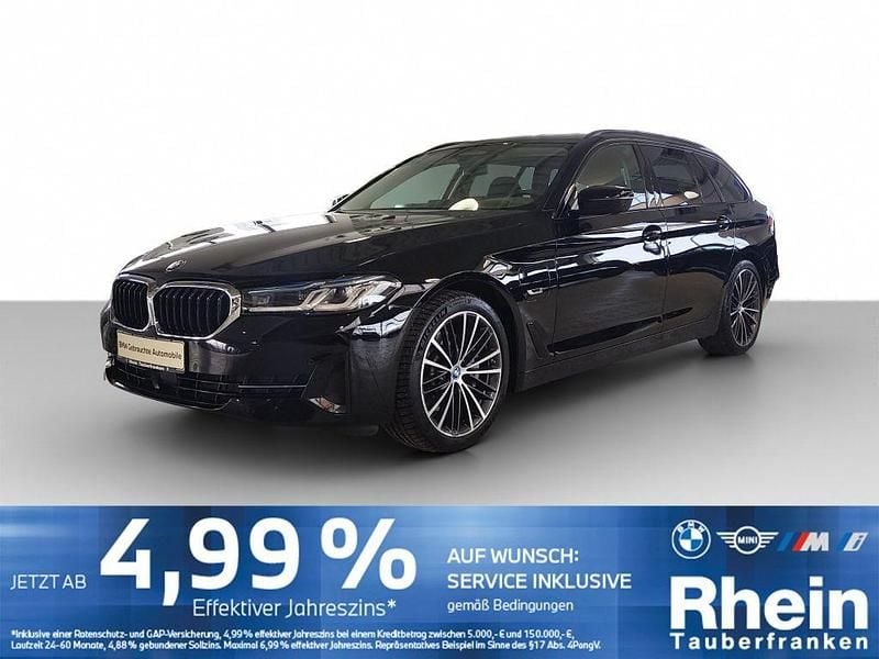 Schwarz Gebraucht 2022 BMW 530e Limousine | 28.840 € (Superpreis) - Bild 1/4