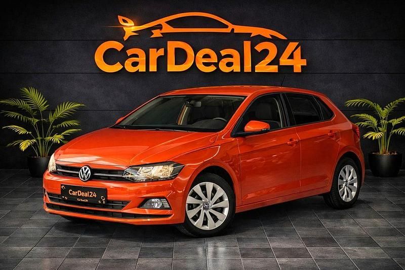 Gebraucht VW Polo Trendline 75 PS (55 kW) 2018 Orange Limousine