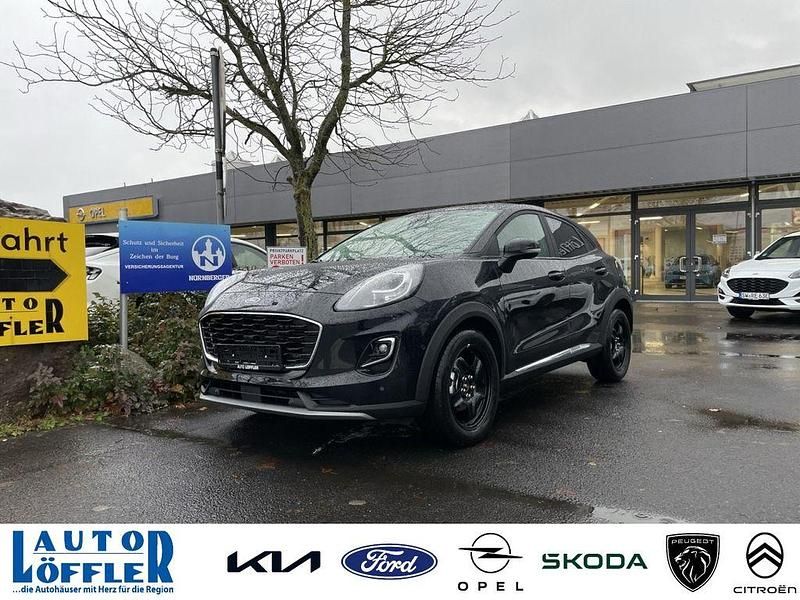 Schwarz Gebraucht 2024 Ford Puma Gen-E Titanium Limousine | 24.500 € (Superpreis) - Bild 1/4