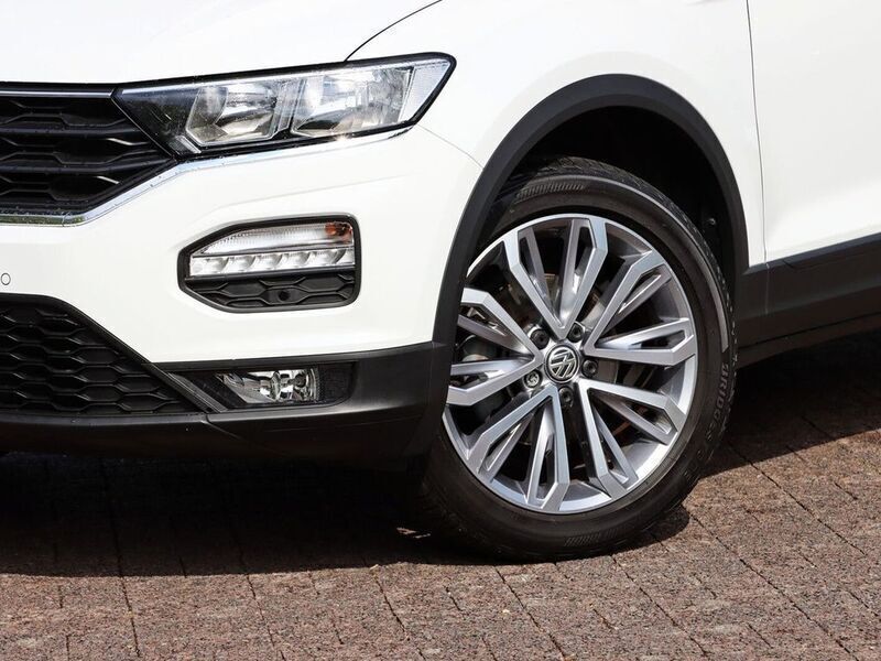 Gebraucht VW T-Roc 116 PS (85 kW) 2018 Weiss SUV