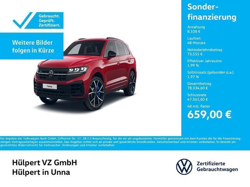 Chilirot metallic Gebraucht 2024 VW Touareg R SUV | 81.663 € (Fairer Preis) - Bild 1/4