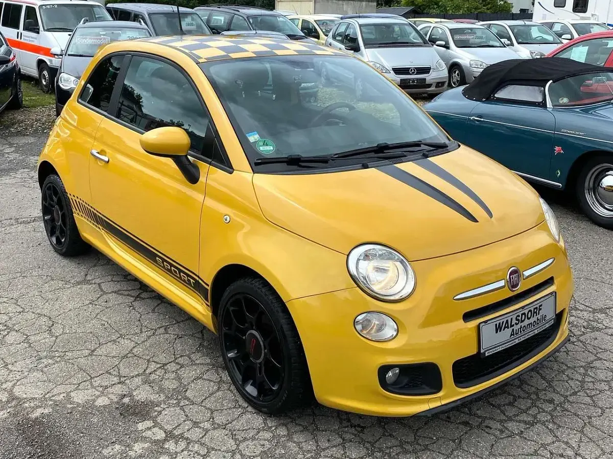 Gebraucht Fiat 500S S 69 PS (50 kW) 2014 Colore esterno (giallo ocra) Kleinwagen