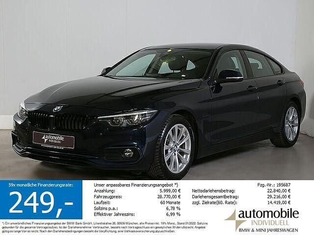 Andere farbe Gebraucht 2020 BMW 420 Gran Coupé Sport Line Coupé | 27.540 € (Superpreis) - Bild 1/2