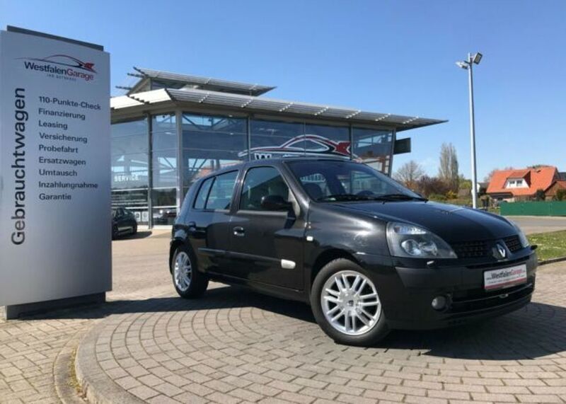 Gebraucht Renault Clio II Initiale 107 PS (78 kW) 2003 Schwarz Kleinwagen