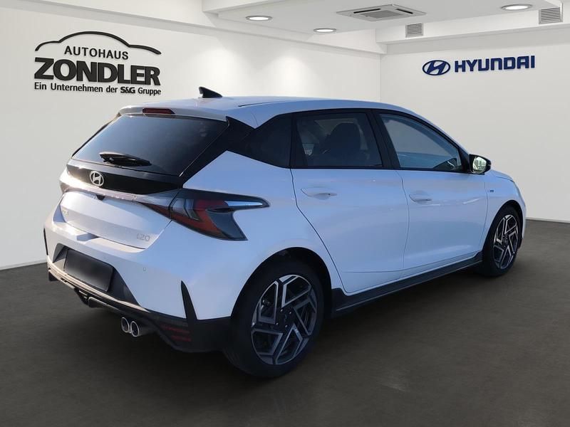 Neu Hyundai i20 N Line 101 PS (74 kW) 2025 Weiß Limousine