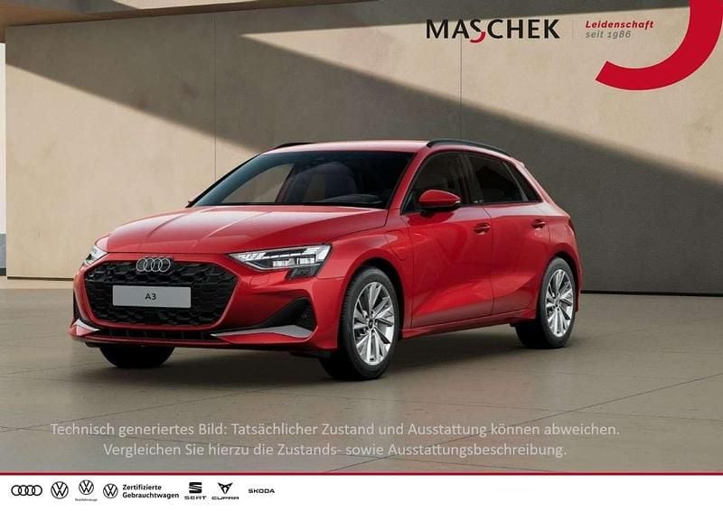Second-hand Audi A3 204 CP (150 kW) 2025 Roșu Berlinǎ