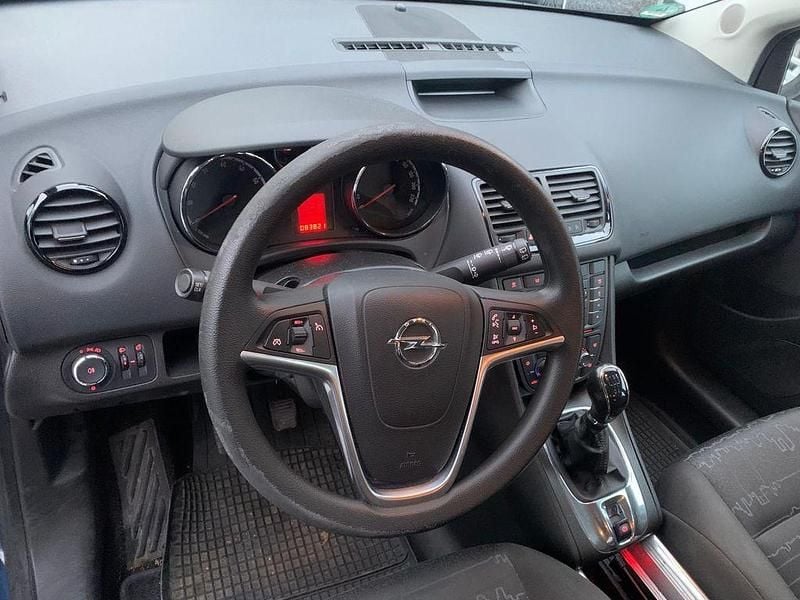 Gebraucht Opel Meriva Edition 101 PS (74 kW) 2011 Blau Van / Kleinbus