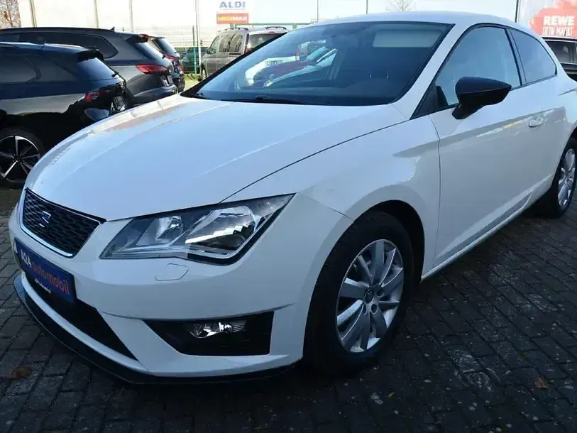 Begagnad Seat Leon SC Reference 86 HK (63 kW) 2017 Vit Halvkombi