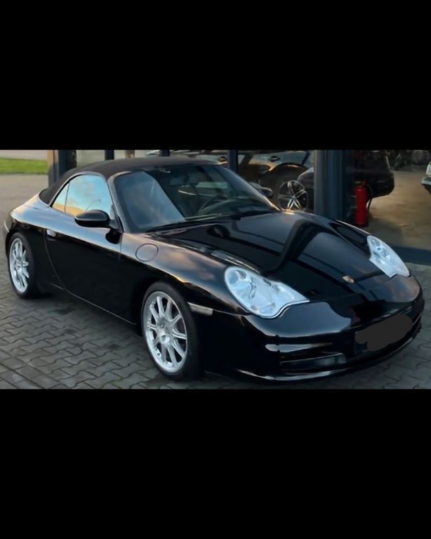 Schwarz Gebraucht 2004 Porsche 911 Carrera Cabriolet Cabrio | 25.700 € (Superpreis) - Bild 1/4