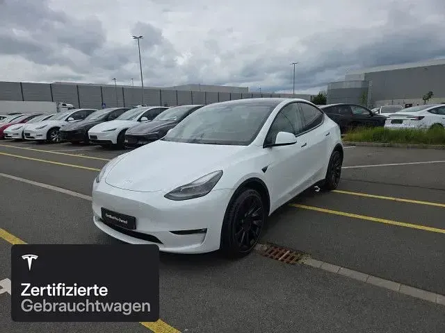 Gebraucht Tesla Model Y Long Range AWD 258 kW (351 PS) 2023 Weiß SUV