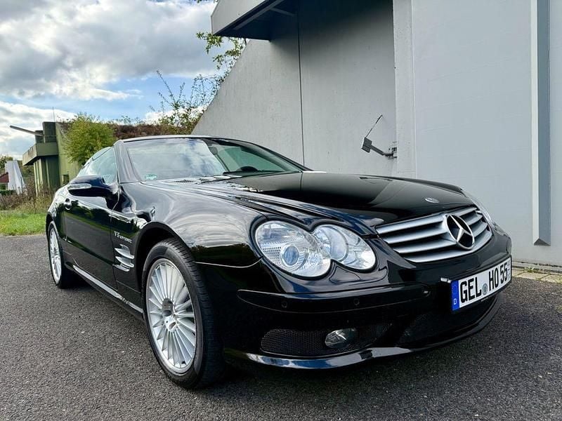 Schwarz Gebraucht 2003 Mercedes SL55 AMG AMG Cabrio | 37.900 € (Fairer Preis) - Bild 1/4