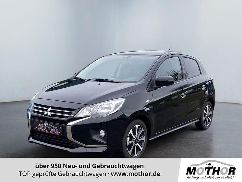 Schwarz Gebraucht 2023 Mitsubishi Space Star Select+ Kleinwagen | 15.737 € (Fairer Preis) - Bild 1/4