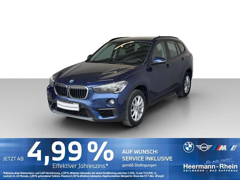 Gebraucht BMW X1 Advantage 140 PS (102 kW) 2017 Blau SUV