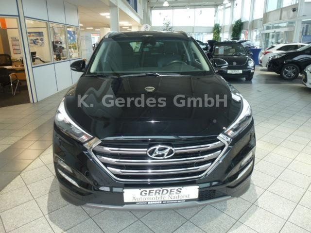 Gebraucht Hyundai Tucson Premium 185 PS (136 kW) 2015 Schwarz metallic SUV