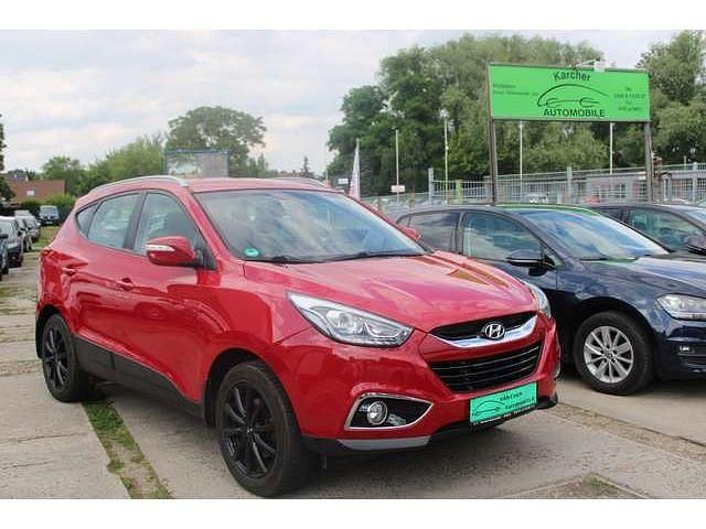 Cool red / sol Gebraucht 2015 Hyundai ix35 Edition SUV | 9.999 € (Fairer Preis) - Bild 1/4