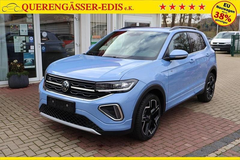 Clear blue Neu 2025 VW T-Cross R-line SUV | 31.990 € (Fairer Preis) - Bild 1/4