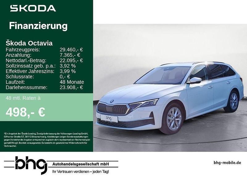 Moonweiß perleffekt Gebraucht 2024 Skoda Octavia Selection Kombi | 29.460 € (Guter Preis) - Bild 1/4