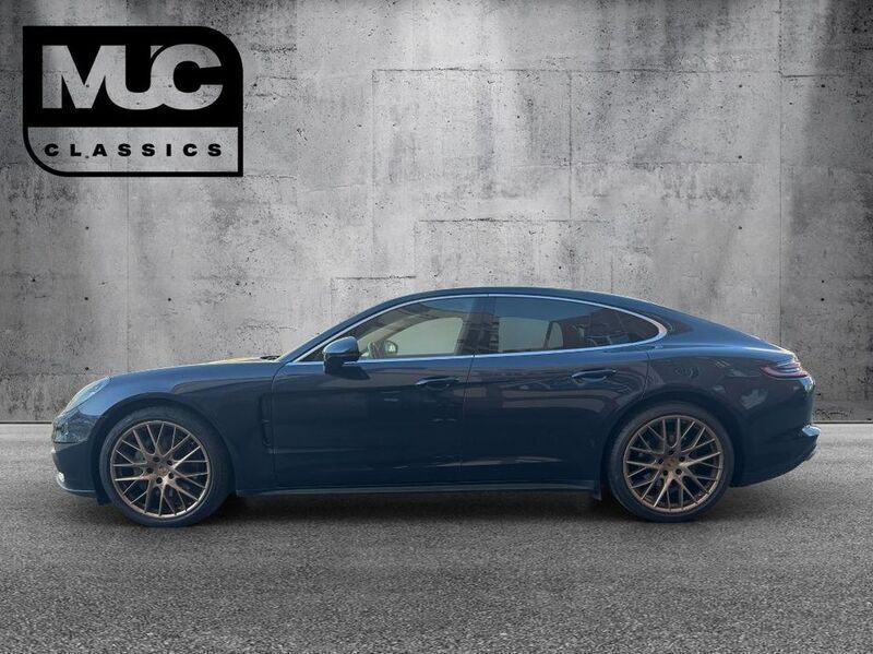 Blau Gebraucht 2018 Porsche Panamera 4S Limousine | 60.690 € (Superpreis) - Bild 1/4
