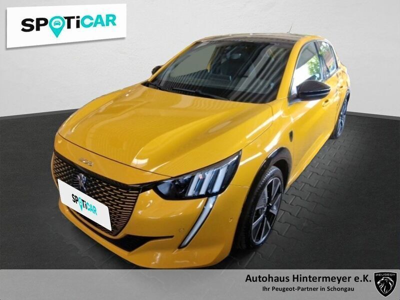 Faro gelb Gebraucht 2023 Peugeot e-208 GT Kleinwagen | 21.690 € (Fairer Preis) - Bild 1/4