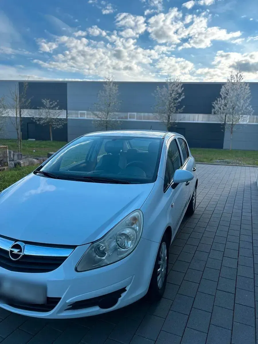 Gebraucht Opel Corsa Eco 69 PS (50 kW) 2010 Weiß Kleinwagen