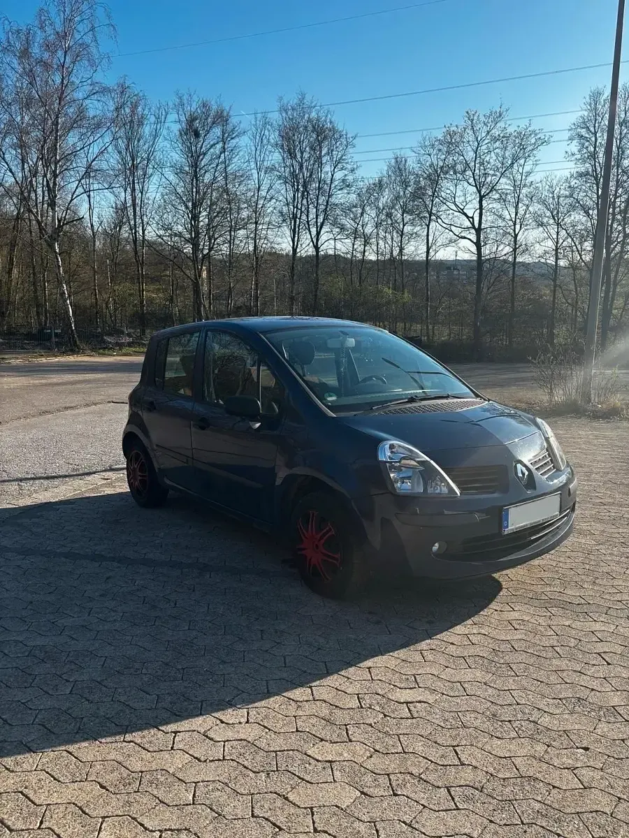 Używany Renault Modus 75 KM (55 kW) 2007 Niebieski Minivan