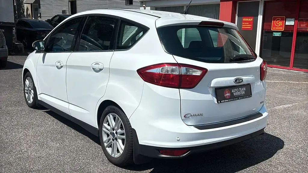 Gebraucht Ford C-MAX Titanium 150 PS (110 kW) 2014 Weiß Van / Kleinbus