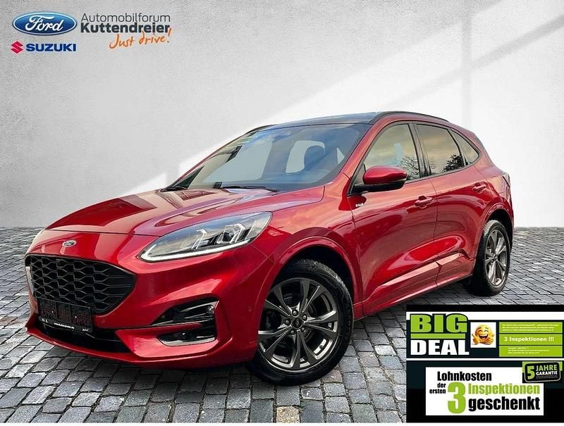 Lucidrot metallic Gebraucht 2023 Ford Kuga ST-Line X SUV | 24.680 € (Superpreis) - Bild 1/3