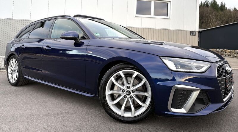 Gebraucht Audi A4 S-Line 204 PS (150 kW) 2021 Blau Limousine