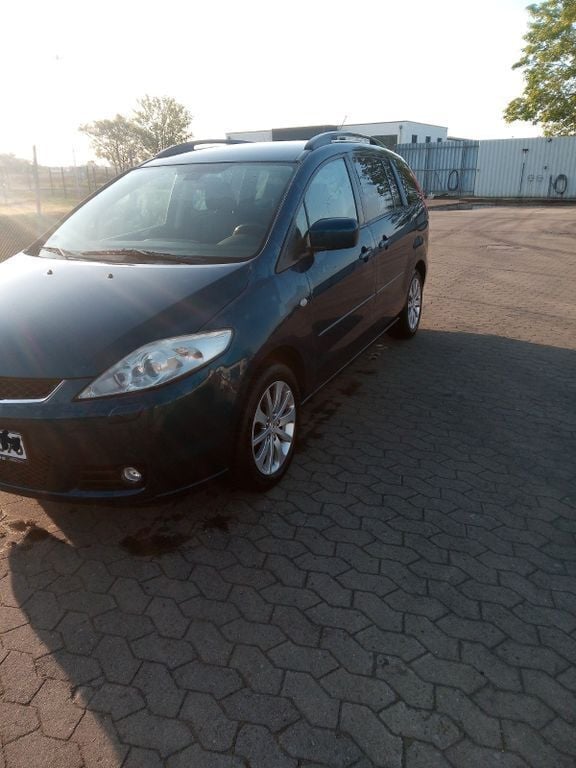 Blau Gebraucht 2005 Mazda 5 Exclusive Van / Kleinbus | 550 € (Superpreis) - Bild 1/2