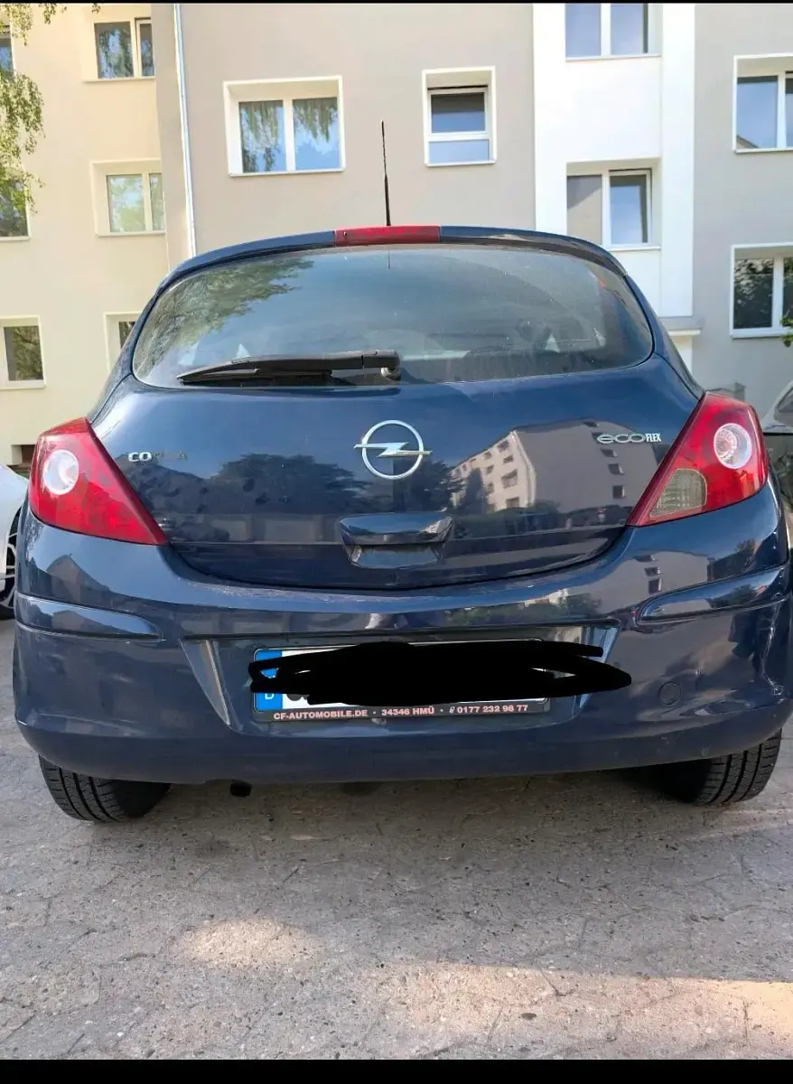 Gebraucht Opel Corsa 60 PS (44 kW) 2009 Blau Kleinwagen