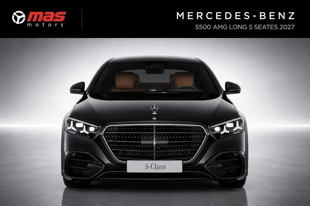 Neu Mercedes S500 AMG 381 PS (280 kW) 2026 Grau Limousine