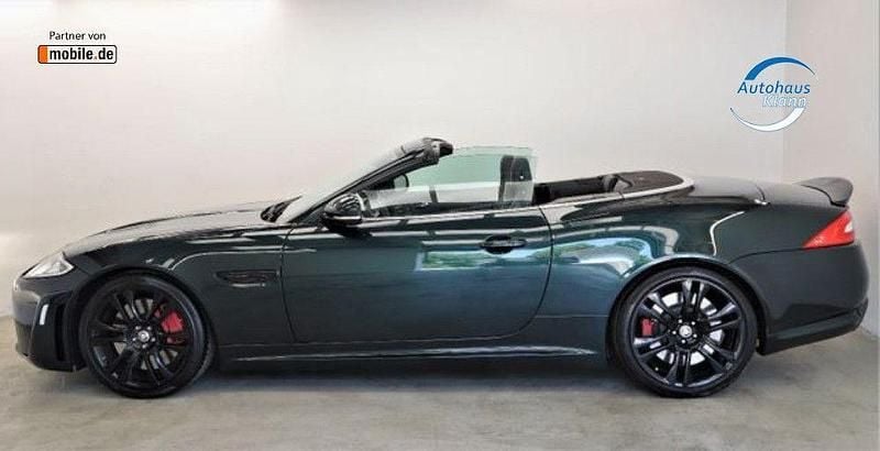 Gebraucht Jaguar XKR S 551 PS (405 kW) 2013 British racing green Cabrio