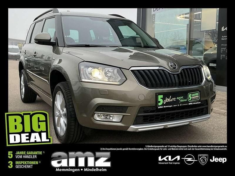 Jungle green metallic Gebraucht 2016 Skoda Yeti Joy SUV | 13.980 € (Guter Preis) - Bild 1/4