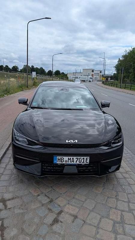 Gebraucht Kia EV6 GT-Line 239 kW (325 PS) 2023 Schwarz SUV