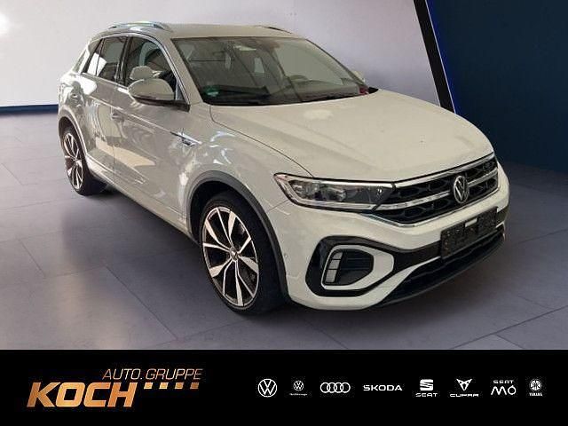Pure white Gebraucht 2023 VW T-Roc R-line SUV | 25.930 € (Teuer) - Bild 1/3