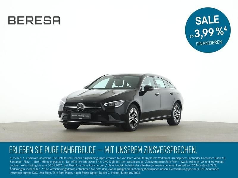 Schwarz Gebraucht 2022 Mercedes CLA250e Shooting Brake Progressive Kombi | 20.980 € (Superpreis) - Bild 1/4
