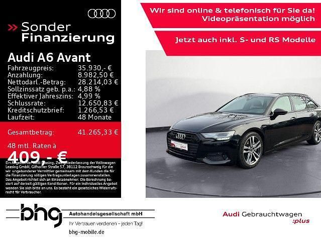 Schwarz Gebraucht 2022 Audi A6 Sport Kombi | 35.930 € (Fairer Preis) - Bild 1/4