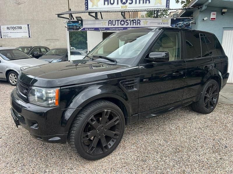 Schwarz Gebraucht 2007 Land Rover Range Rover Sport HSE SUV | 3.950 € (Superpreis) - Bild 1/4