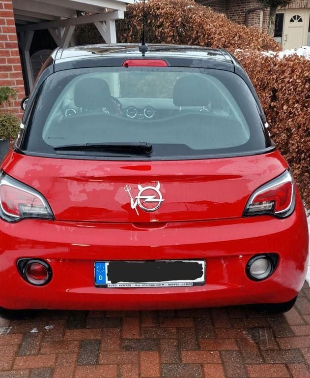 Gebraucht Opel Adam Glam 94 PS (69 kW) 2018 Rot Kleinwagen