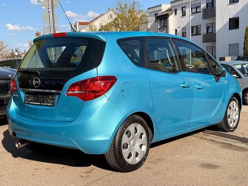 Gebraucht Opel Meriva Edition 101 PS (74 kW) 2010 Blau Van / Kleinbus