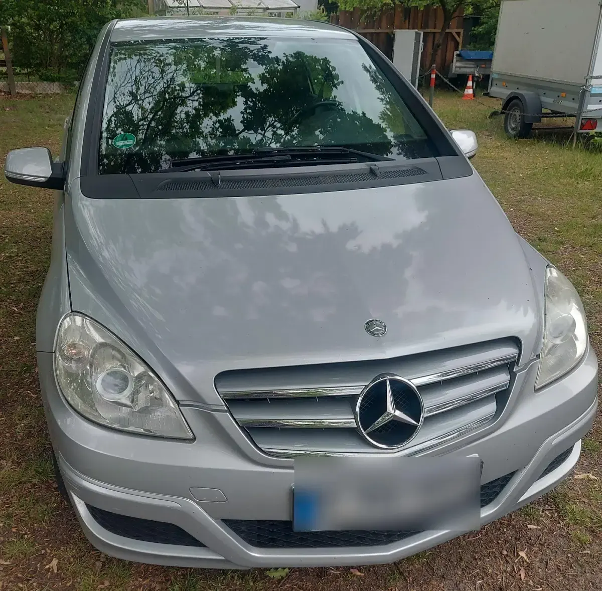 Gebraucht Mercedes B170 75 PS (55 kW) 2009 Grau Van / Kleinbus