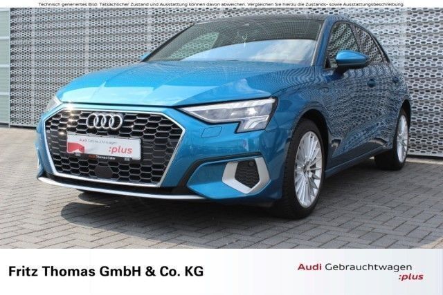 Atollblau Gebraucht 2023 Audi A3 Sportback e-tron Advanced Limousine | 27.790 € (Fairer Preis) - Bild 1/4