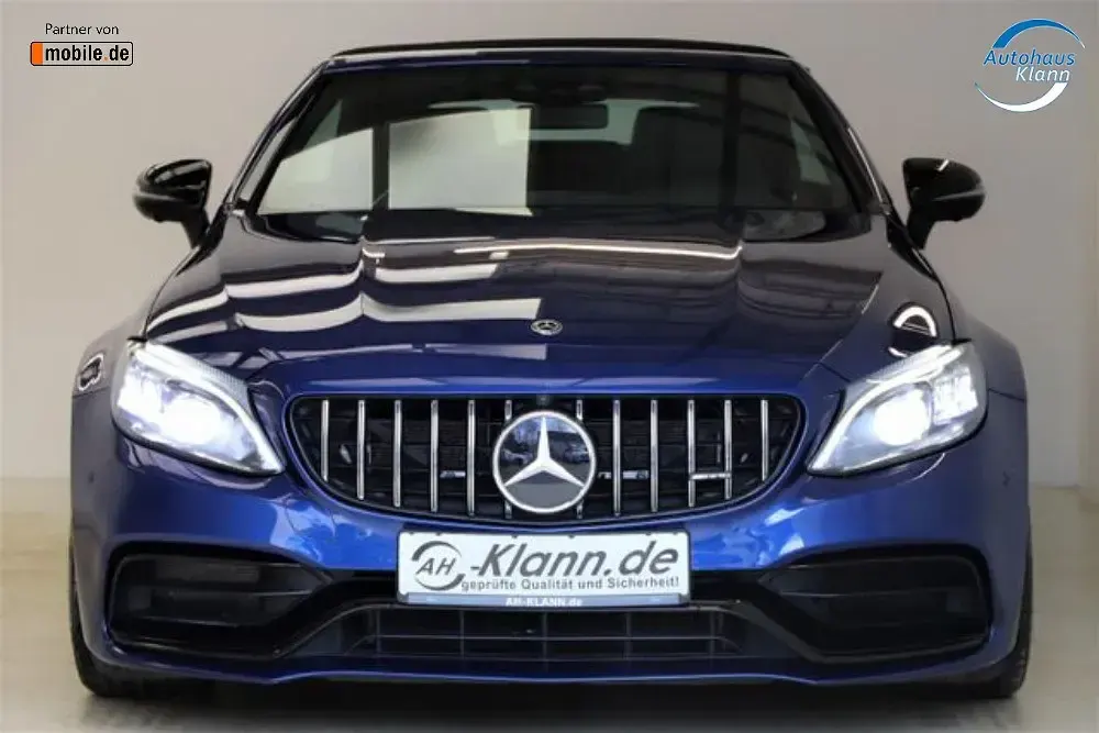 Gebraucht Mercedes C63S AMG AMG 510 PS (375 kW) 2021 Blau Cabrio
